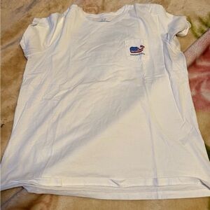 Vineyard Vines XL tshirt bundle, 1 short sleeve cotton flag tee, 1 long sleeve t